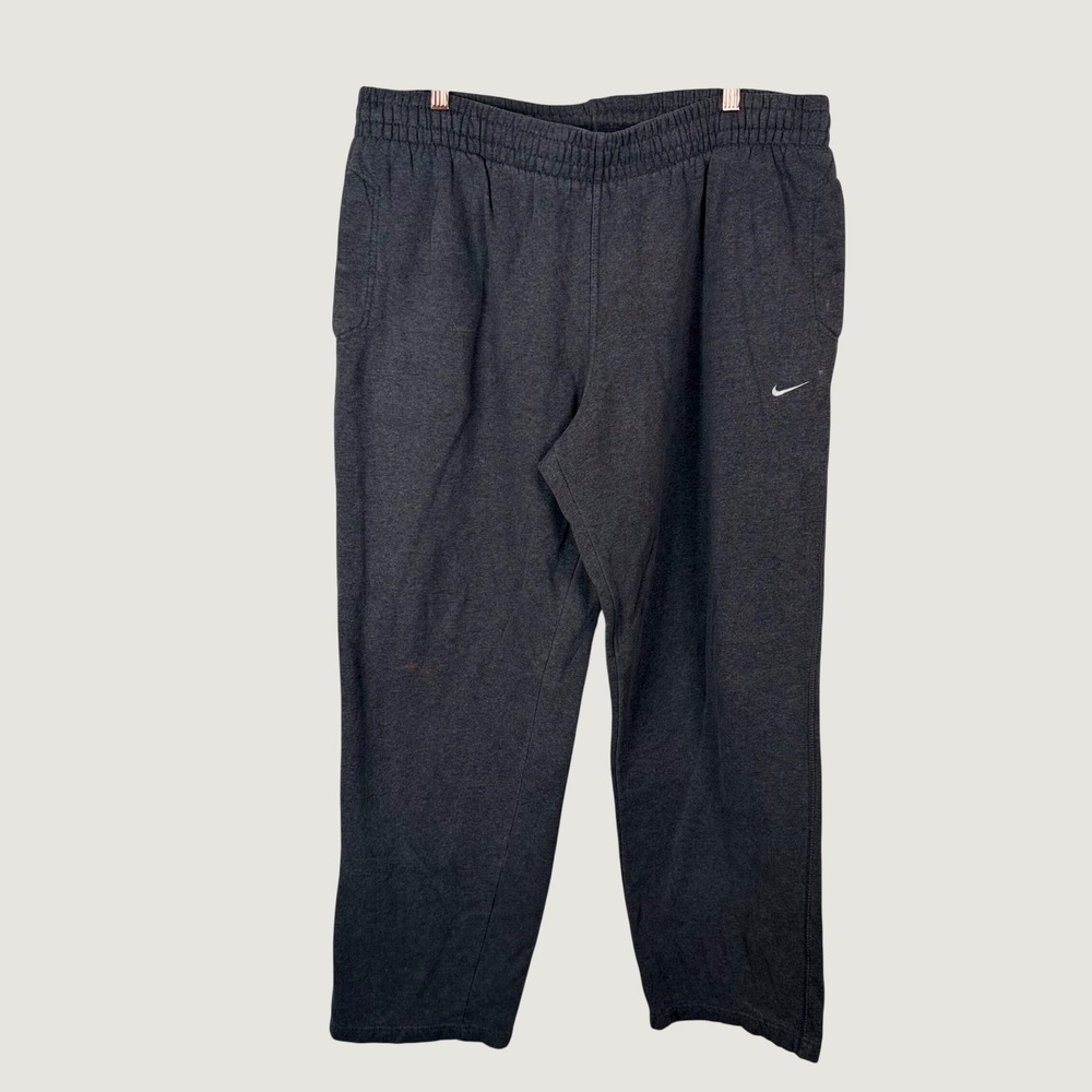 Nike The Athletic Dept Men XXL Dark Gray Sweatpants Loose Fit 341574-071 Vtg Y2K